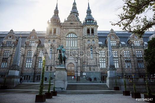 Bild på Nordiska Museet in Stockholm